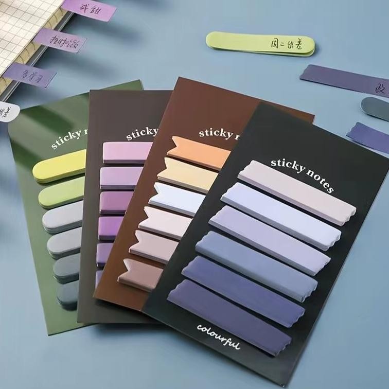 

Colourful Sticky Notes Gradient Memo Pad Motif Panah Untuk Penanda Halaman