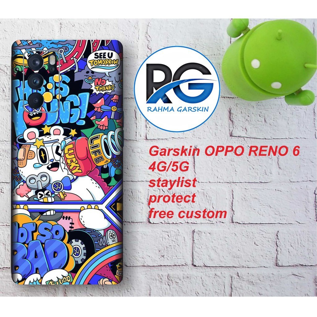 

*Fullbody* Oppo Reno Garskin Case/Stiker Premium Custom COD