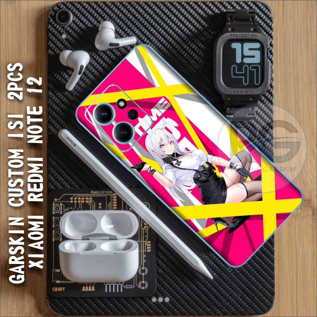 

*Fullbody* Xiaomi Redmi Note 12 Garskin Case/Stiker Premium Custom COD