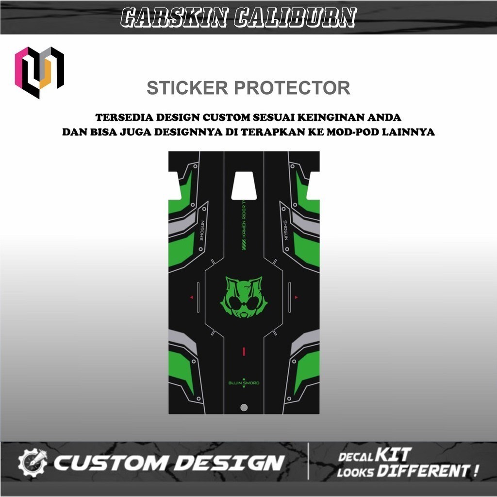 

*Fullbody* X Caliburn Keren Garskin Case/Stiker Premium Custom COD