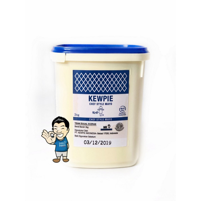 

Ina - Kewpie Chef Style Mayo- Mayonnaise 3Kg