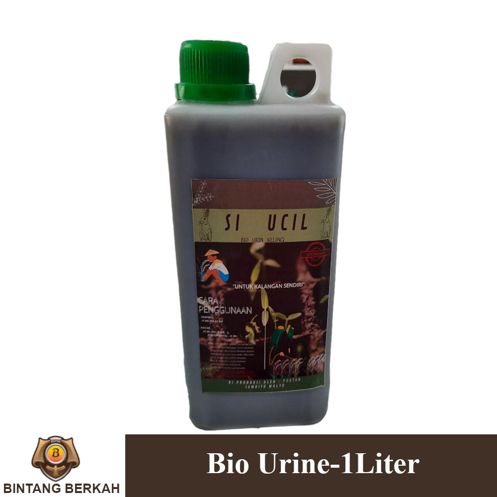 Bio Urine 1 Liter Pupuk Urine Kelinci Fermentasi Pertanian