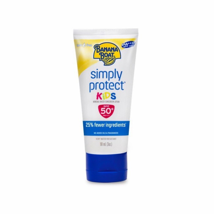 Banana Boat Simply Protect Kids Sunscreen Lotion SPF50+ 90 mL