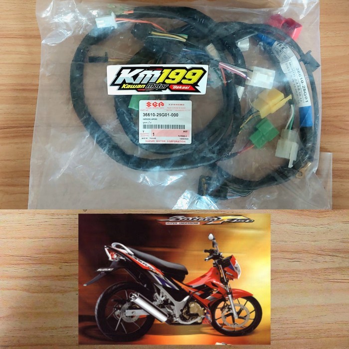 Kabel Body Wiring SGP Satria F FU CBU Original Thailand Non Stater