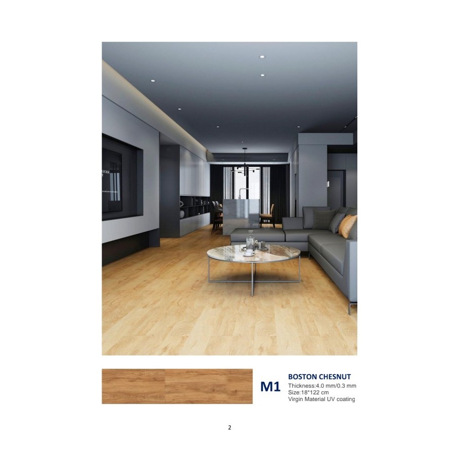 VINYL KLIK SPC MARVEL Lantai Vinyl SPC 5mm Vinyl SPC Flooring