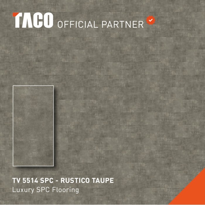 TACO Lantai SPC 5mm - TV 5514 - Rustico Taupe