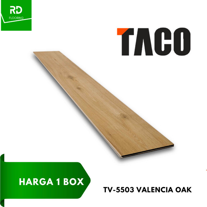 TACO Lantai SPC 5mm - TV-5503 Valencia Oak