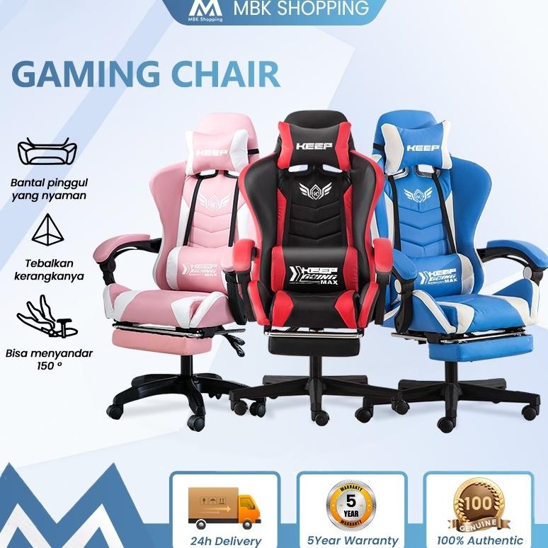 Kursi Gaming / Gaming Chair /Kursi Gaming Profesional / Kursi Gaming Santai / Kursi Ergonomis / Kurs