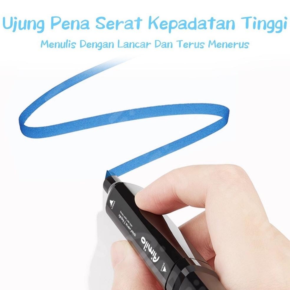 

24/36/48/60/80 Warna Spidol Warna Warni 1 Set Sketch Marker 2 Tip Touch Marker