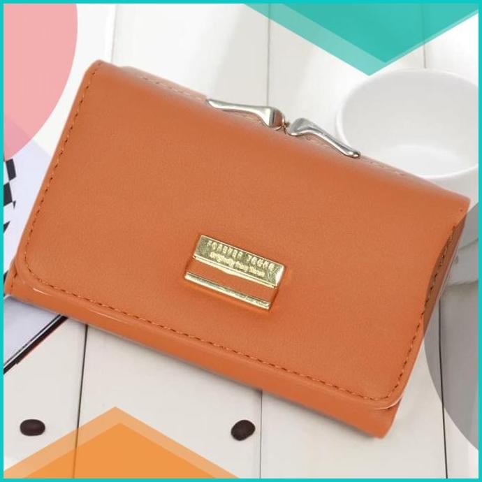 DOMPET WANITA IMPORT Lipat Behel FY Sedang Double Rectangle 2407-27 11