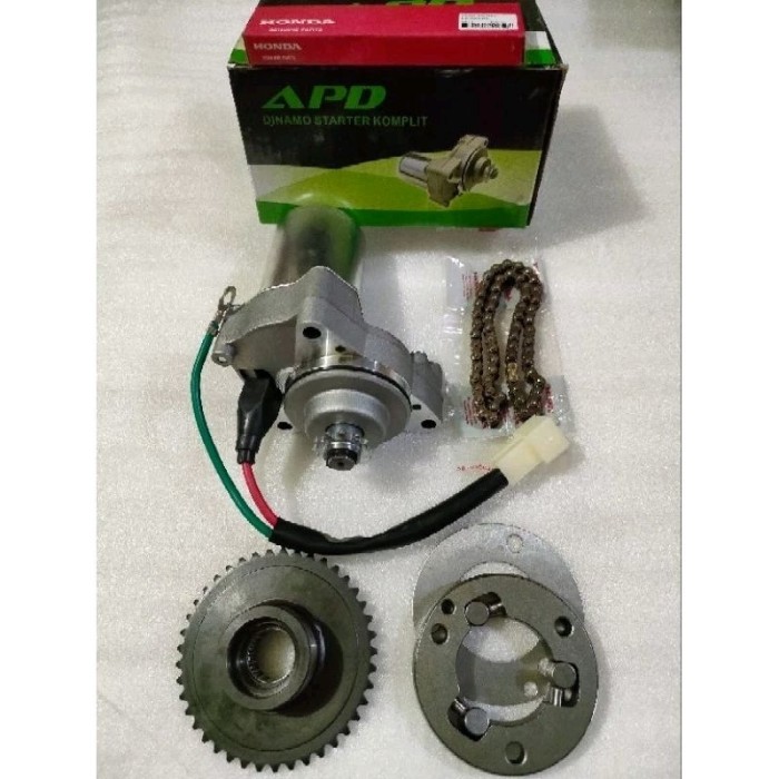 DINAMO STATER KOMPLIT PLUS GEAR GIR GIGI RANTAI RANTE STARTER ASTREA GRAND PRIMA SUPRA FIT LAMA