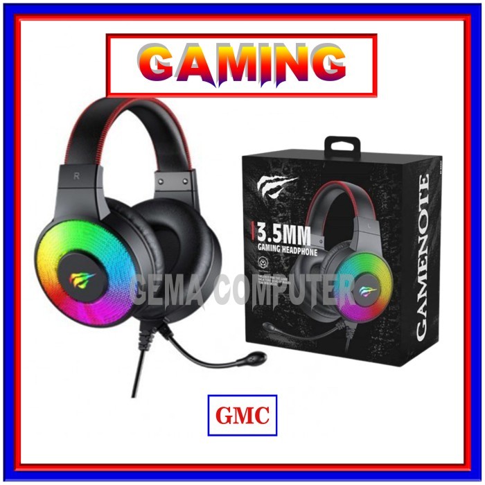 Headphone Gaming Gamenote 3.5mm Gaming Headphone
