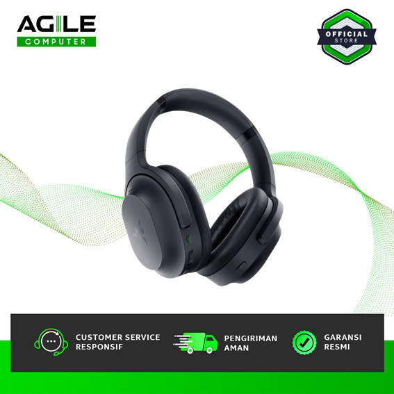 Razer Barracuda Pro Wireless - Headset Gaming & Mobile Nirkabel dengan ANC Hybrid