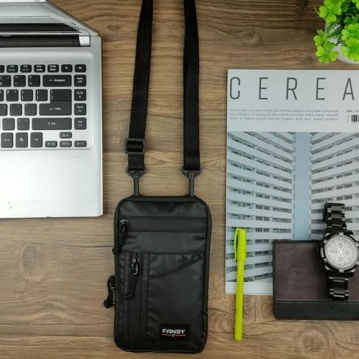 Fansy Tas Gantung Hp / Sling Pouch / Tas Hp Gantung Leher Waterproof Tahan Air Berkualitas