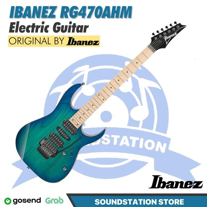 ready ibanez rg470ahm electric guitar - gitar elektrik