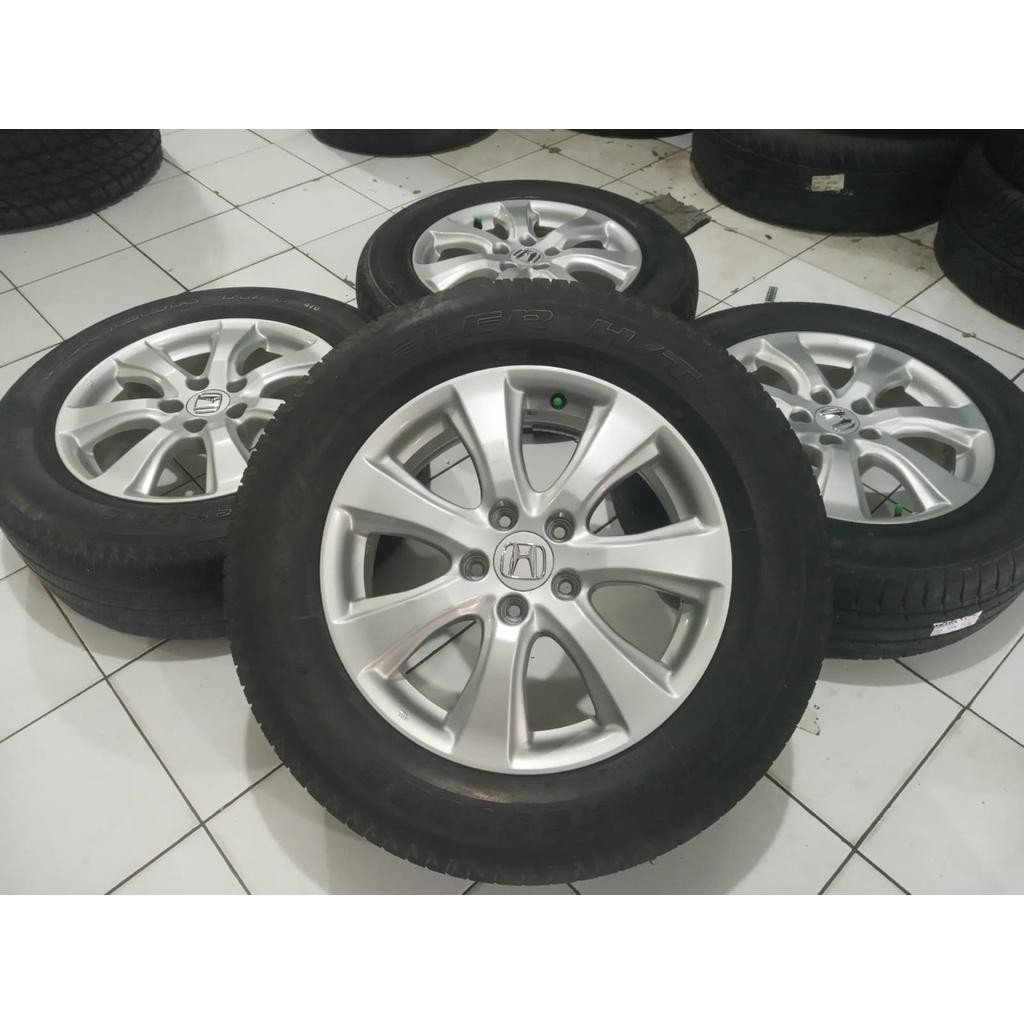 Velg Mobil Bekas Copotan Crv Model Palang 7 Ring 17 Plus Ban 225 65 R17