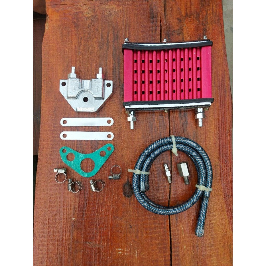 Oil Cooler Pendingin Oli C Series Win Supra Grand Red