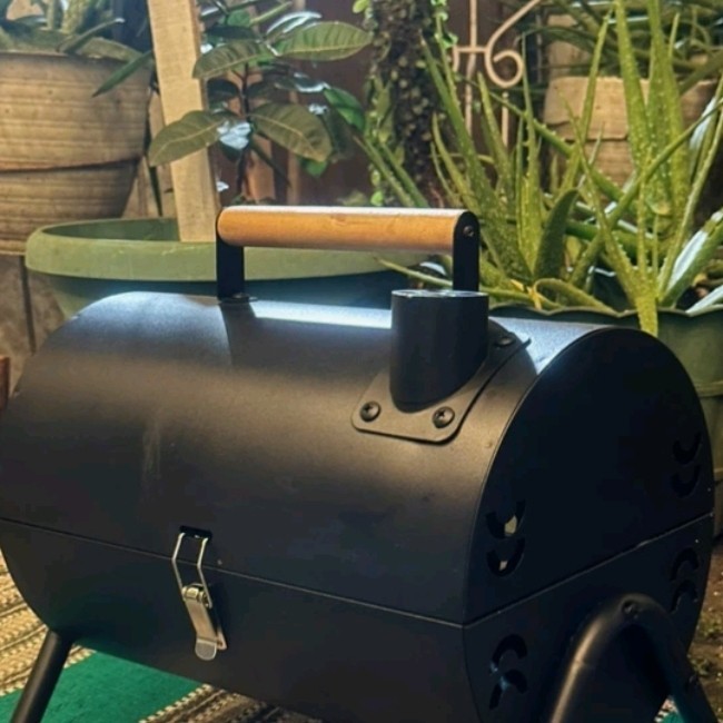 alat pengasapan alat pembakaran grill/bbq offset/portabel