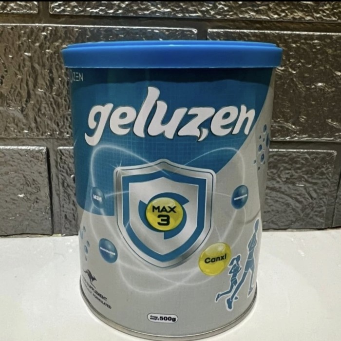 

GELUZEN SUSU KESEHATAN TULANG DAN SENDI,500 gr Ready Stok
