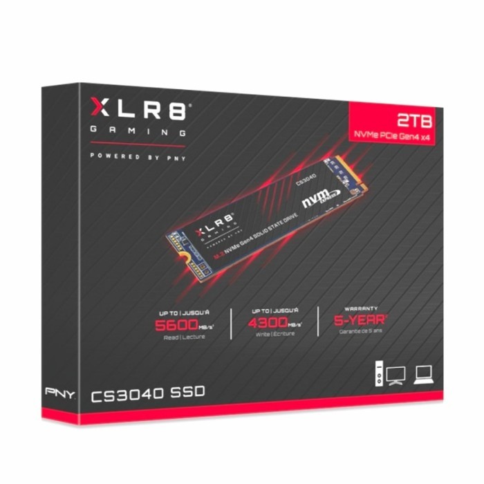 PNY SSD NVME CS3040 2TB (GEN 4.0)