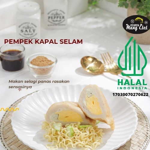 

PEMPEK KAPAL SELAM BESAR + CUKO