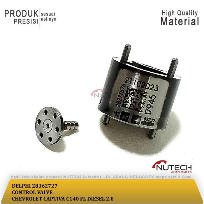 Control Valve Injector Captiva FL (Repair Injector) Delphi