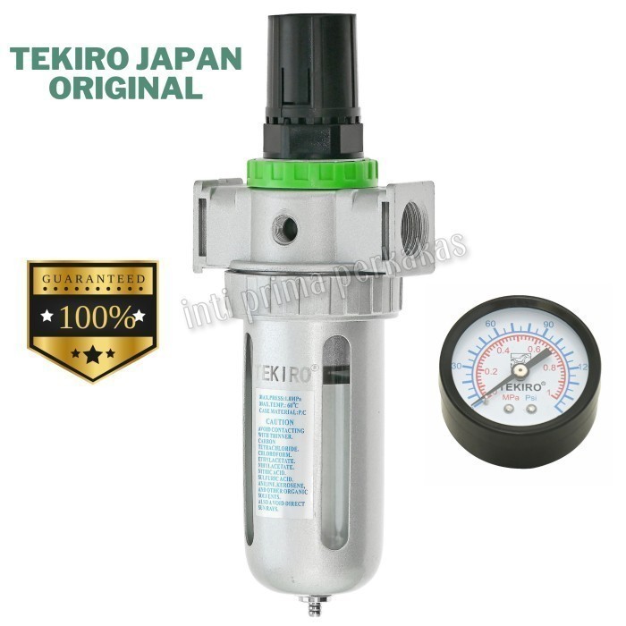 Single Air Filter Regulator Tekiro - Filter Udara Kompresor Terlaris