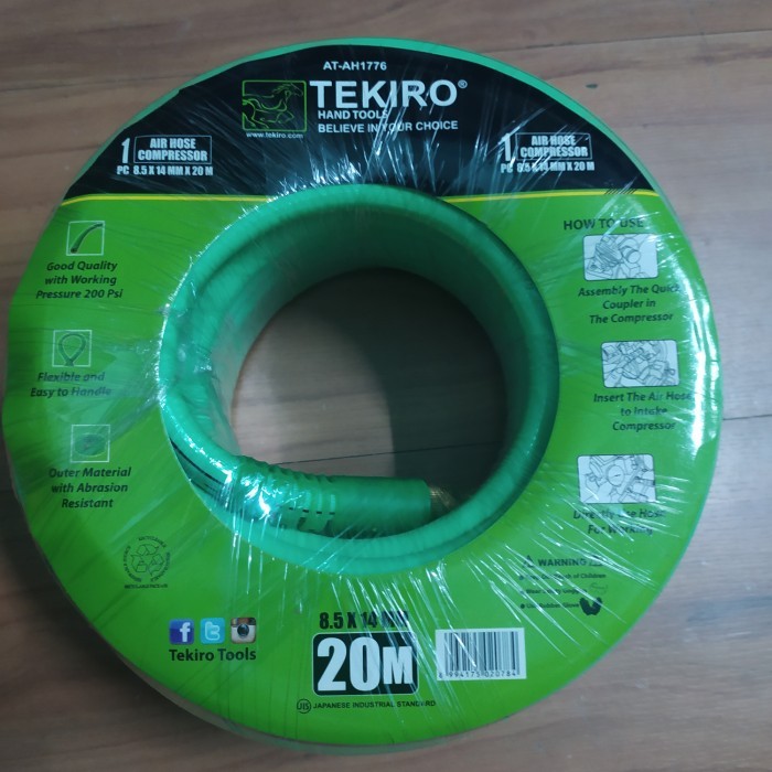 Selang Kompresor Angin 20Meter Tekiro