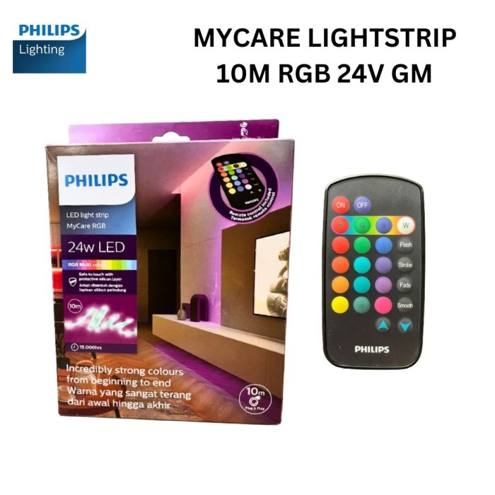 PHILIPS LED Strip Light Strip MYCARE RGB 10M 10 Meter w/ REMOTE