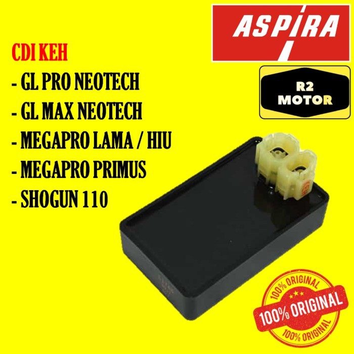 CDI UNIT KEH ASPIRA GL PRO MAX NEOTECH MEGAPRO LAMA HIU PRIMUS SHOGUN 110 ORIGINAL