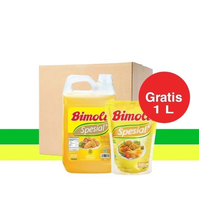 

Bimoli Special Minyak Goreng 5 L - Gratis 1 L