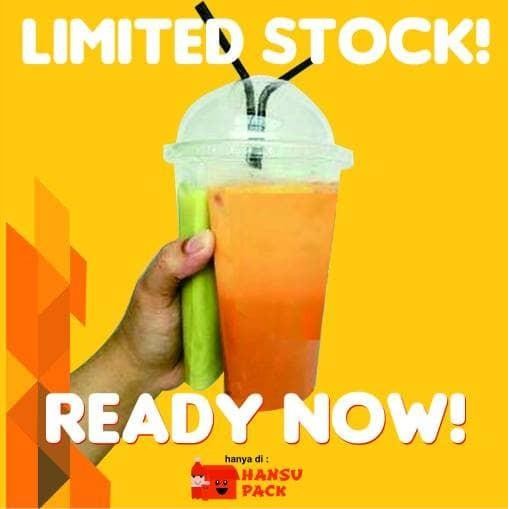 Gelas Plastik Twin Cup (Gelas 2In1)