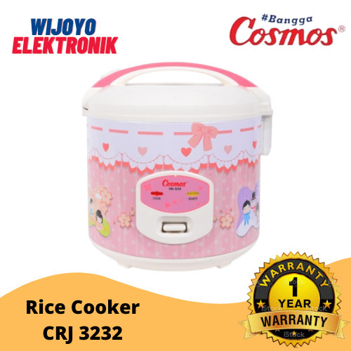 Cosmos Rice Cooker Crj-3232 2 Liter / Magic Com Crj3232 / Crj 3232