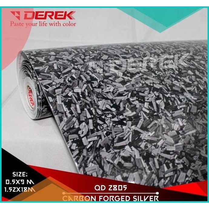 

Sticker Derek Carbon Forged 50cm (rol) 11OKTZ4 suku cadang