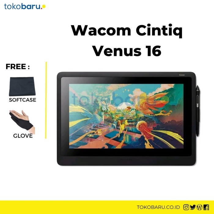 New Wacom Cintiq 16HD / Cintiq 16 Venus garansi resmi