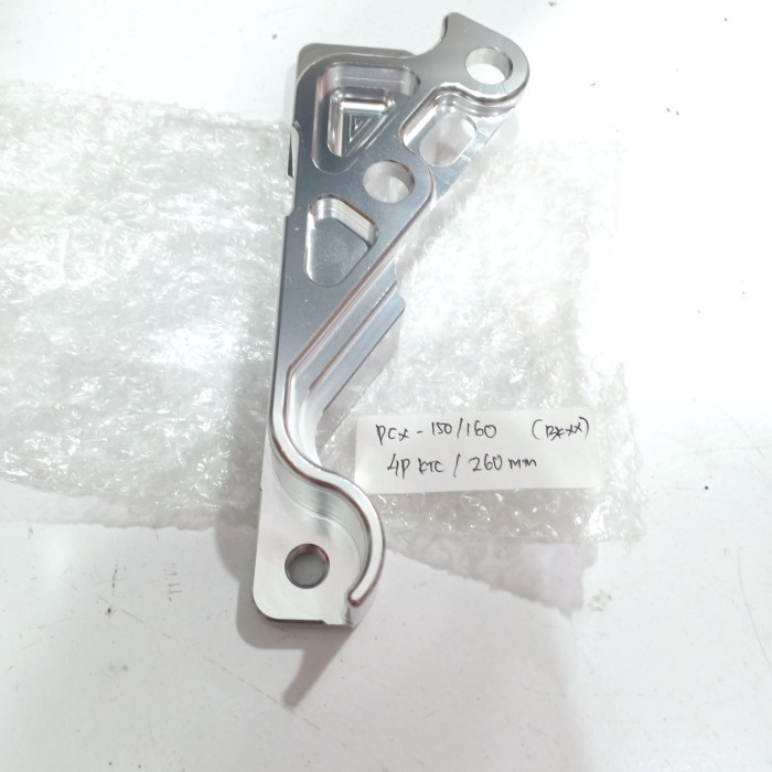 Bracket Kaliper 4 Piston Ktc Brembo Buat New Pcx 160 Disc 260Mm Murah!