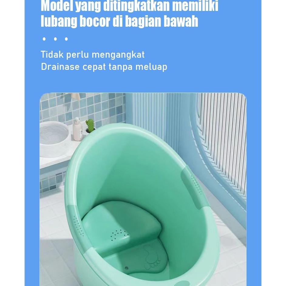 Nivico Bebe Bak Mandi Bayi Tempat Duduk Bak Mandi Bayi Ember Mandi Aksess Kamar Mandi Yang Tebal