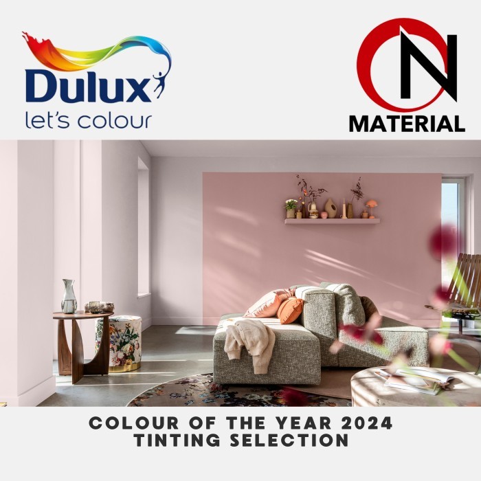 Cat Tembok Dulux Colour of the Year 2024 Sweet Embrace warna 20L 25Kg