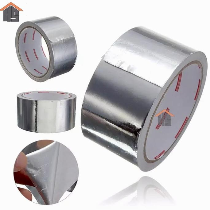 

ALUMINIUM FOIL TAPE ISOLASI LAKBAN TAHAN PANAS UKURAN 7,5CM 2112