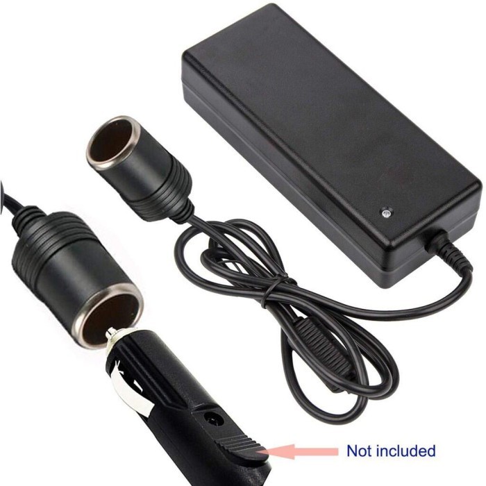 TERBAIK Vacuum Cleaner Mobil 120 Watt + Adaptor Inverter Wet and Dry - Adaptor Saja X8B13