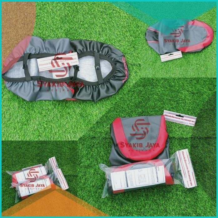 Sarung Jok Scoopy 2019 Red ORIGINAL AHM 11OKTZ4 sparepart