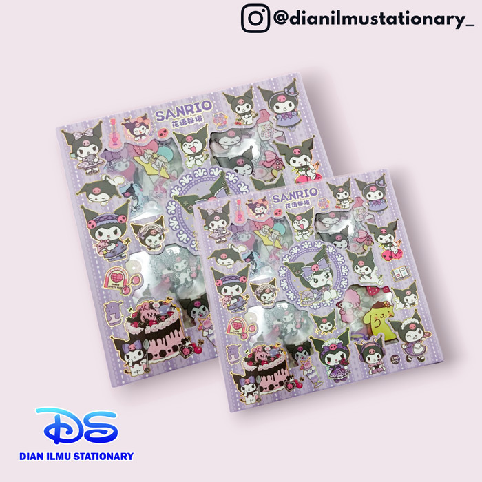

Produk Terbaik] sticker box sanriocapybaralabubuspiderman