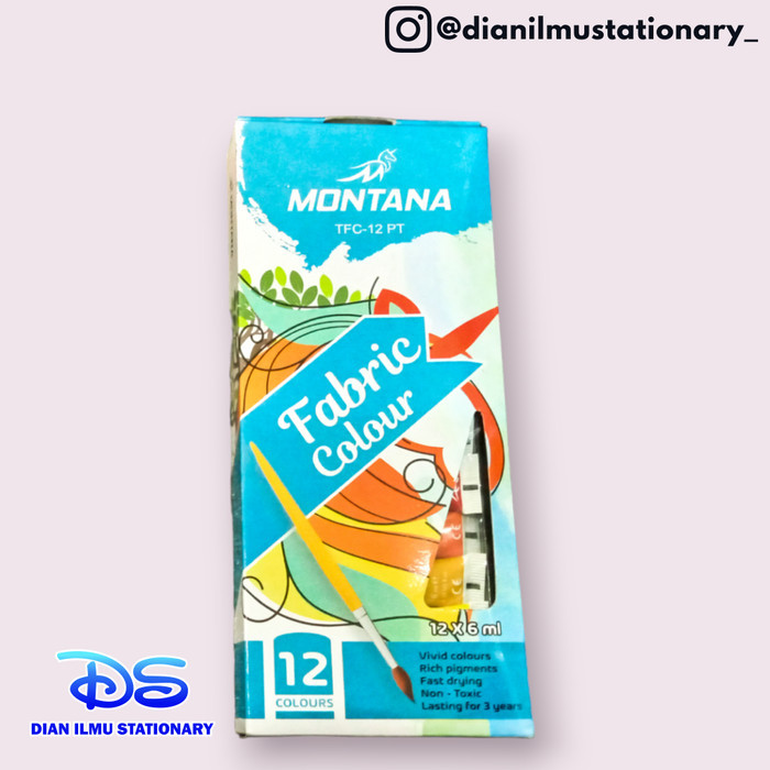 

yang dicari] cat fabric montana 12 warna