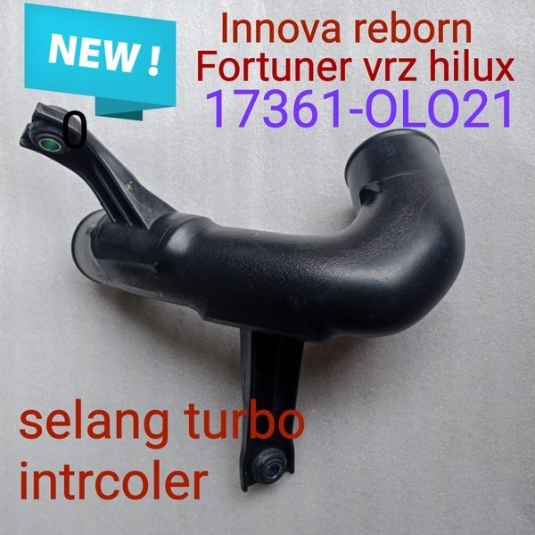 TERBARU Selang Turbo Intercooler Innova Reborn Fortuner Vrz Hilux Original Toyota Spare Part Mobil