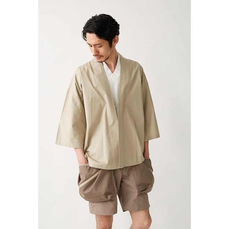 BISA COD OUTER OUTWEAR KIMONO CARDIGAN BLAZER JEPANG KOREA PRIA COWO CREAM - PLOS BROWN SUGR, M U9V3