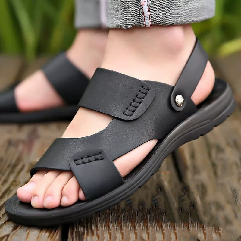 Sandal Pria Srendal Lelaki Kondangan Pesta Terbaru2025 Slipon Srandal Fashion Cowok Hampers Alas Kak