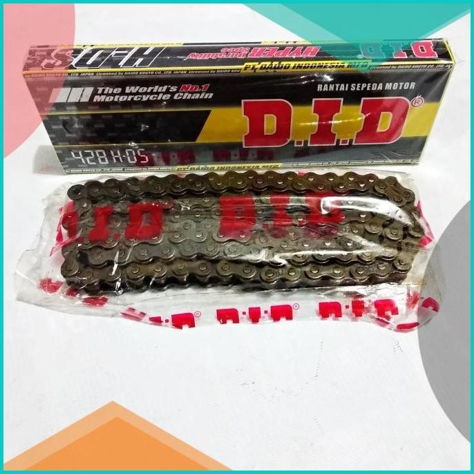 Rante rantai DID 428x140 HDS Black 11OKTZ4 sparepart