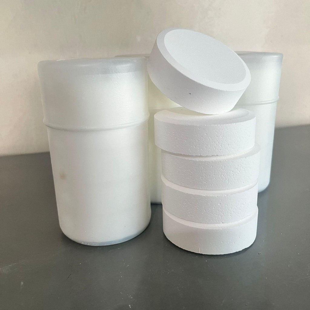 kaporit kolam renang / kaporit tablet besar 1 kg / kaporit penjernih air sumur