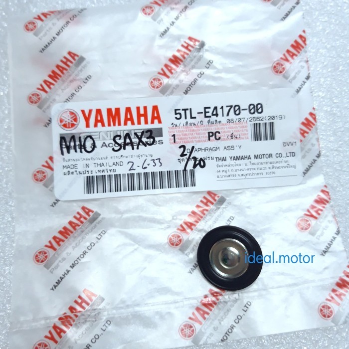 Karet vakum Diafragma diaphragm MIO original 5TL-E4170-00