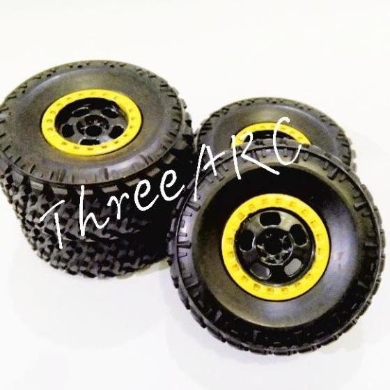 FREE ONGKIR Laris 4 Pcs Ban Mobil Control RoCrawler 1:20 1:22 Spare Part Rc